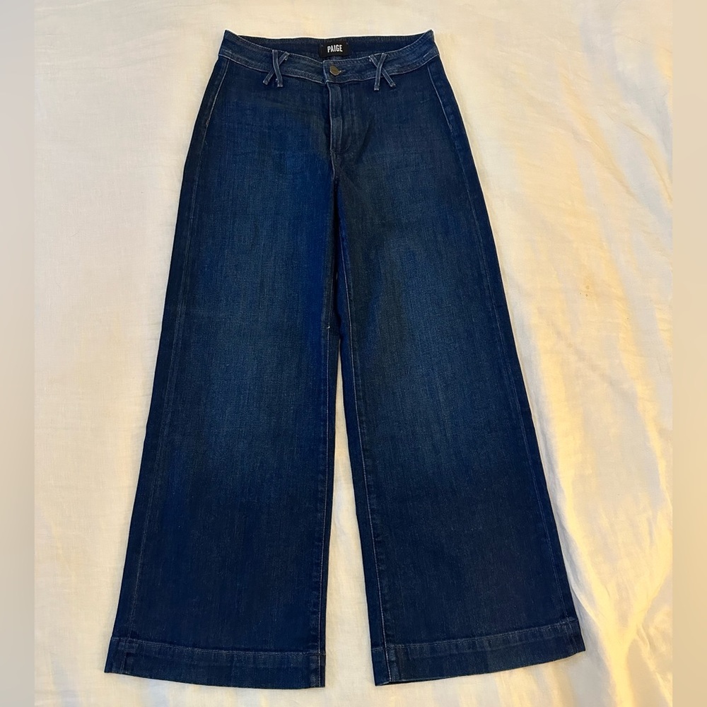Paige denim wide leg jeans.